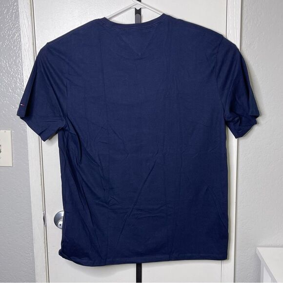 Tommy Hilfiger Mens Navy Blue T Shirt Size XL - Picture 7 of 9